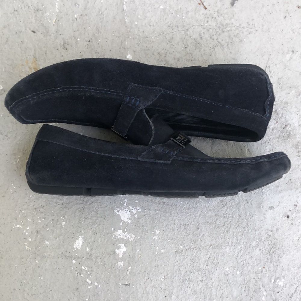 Cavalli Class suede slip ons - Picture 2 of 9